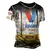 Imagem do Camisetas vintage para homens com estampa 3d americana camiseta manga curta over