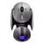 Inphy-x2 mouse sem fio, silencioso, bluetooth, recarregável, base de metal, par