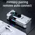 Mecha-estilo gaming fone de ouvido slide-tipo bluetooth 5.3 baixa latência sem na internet