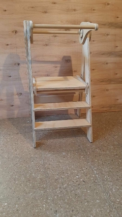 Torre escalera de Aprendizaje Plegable Montessori Pikler MULTILAMINADO - TRIKIDS