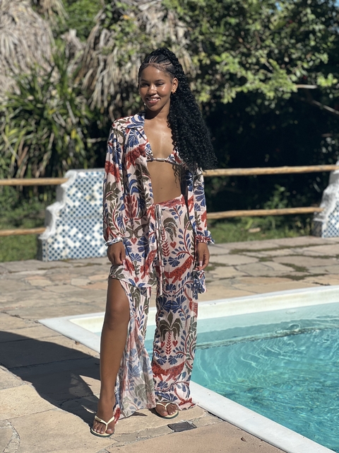 Kit Camisão + Calça de Tule Savage - comprar online