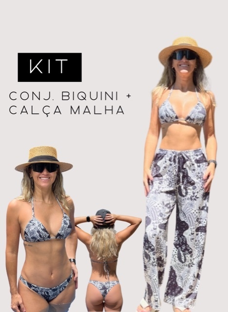 Calça malha + Biquíni Mistérios da Noite - comprar online
