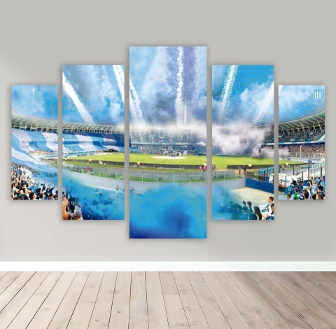 Polipticos Racing Club Campeón Trofeo Campeones 2022