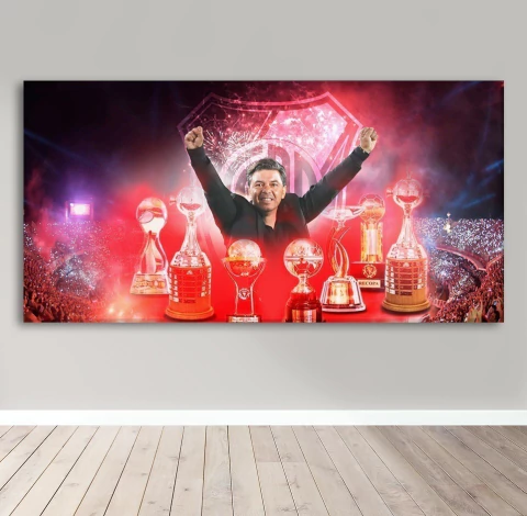 Cuadros Panorámicos Gallardo con las copas River foto #101