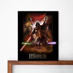 Star Wars "Promo x 8 Cuadros de 22 x 15 cm cada uno" - Mikiu Design