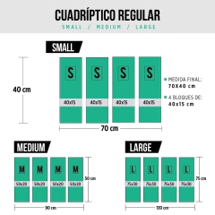 Cuadriptico Regular Boca - comprar online