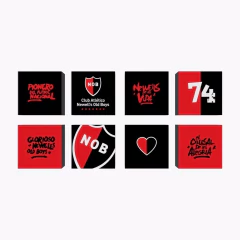 Cuadritos Decorativos Newell´s Old Boys