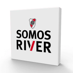 Cuadritos decorativos River 15 x15 cm - COMBO x 8 cuadritos en internet