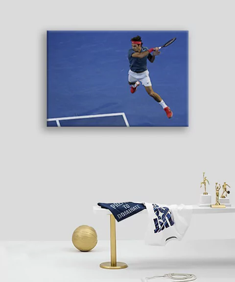 Cuadro Rectangular Federer - comprar online