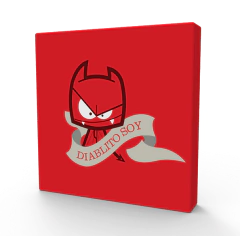 Cuadritos decorativos Independiente 15 x15 cm - comprar online