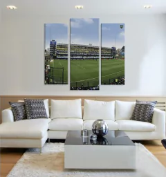 Cuadros Tripticos Irregulares Boca Juniors - Mikiu Design