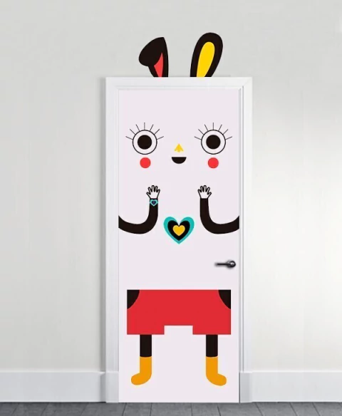 Ploteo para Puerta Conejito