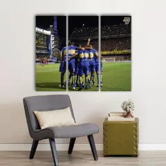 Cuadros Trípticos Boca Juniors - comprar online
