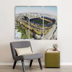 Imagen de Cuadros Trípticos Boca Juniors