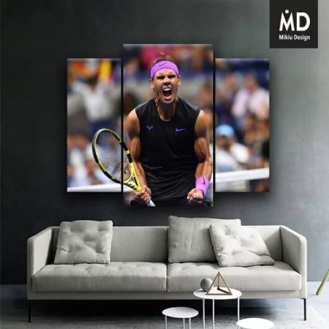 Cuadro Tríptico irregular Nadal