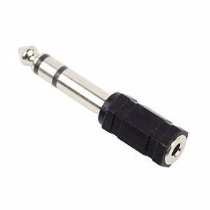 Adaptador 3.5 mm hembra a 6.3 mm Macho