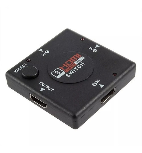 Switch HDMI 3 Entradas 1 salida Netmak NM-HD3