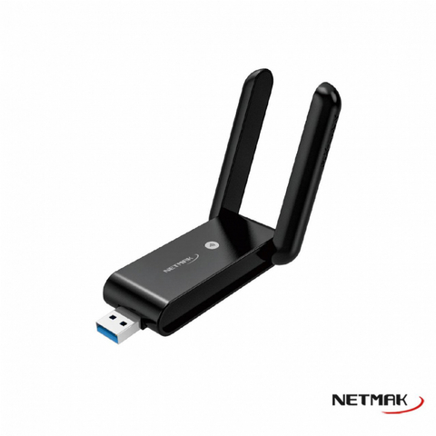 Placa WI-FI USB NETMAK D.BAND 1200Mbps 2ant CS1200