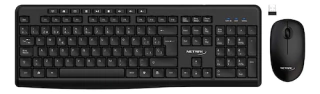 Teclado + Mouse Netmak NM-KB770 Wifi