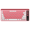 Teclado Wireless + BT NOGA Slim Rosa NKB-Q30 - comprar online