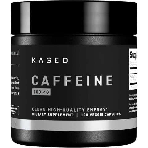 Kaged Cápsulas Cafeína Orgánica PurCaf 100mg 100 Caps