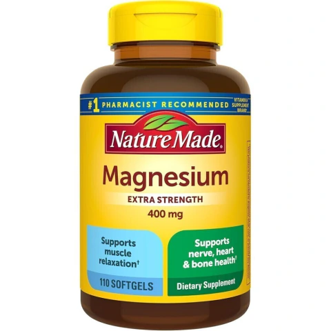 Nature Made Magnesio Óxido 400 mg 110 Cápsulas