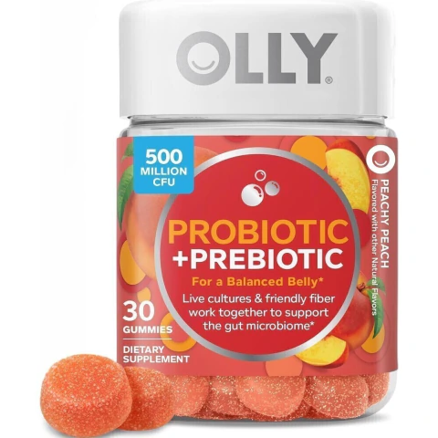 Olly Probiótico + Prebiótico Durazno 30 Gummies
