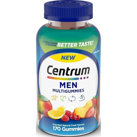 Centrum MultiGummies Hombre Frutas 170 Uds