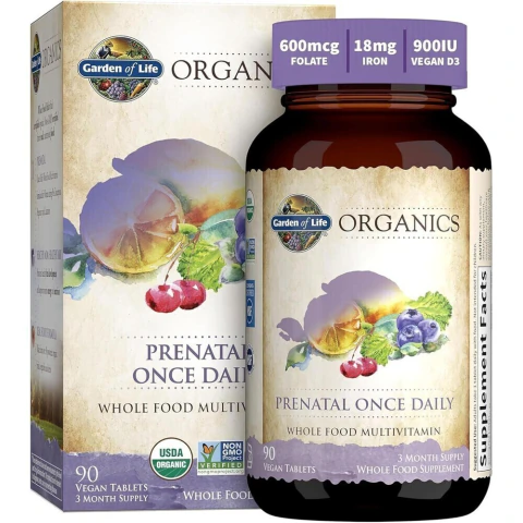Garden of Life Multivitamínico Prenatal Mujer Cápsulas 90