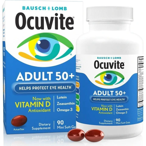 Bausch + Lomb Ocuvite 50+ 90 Cápsulas