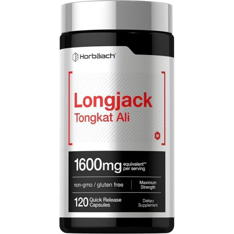 Horbäach Longjack Tongkat Ali 120 Cápsulas
