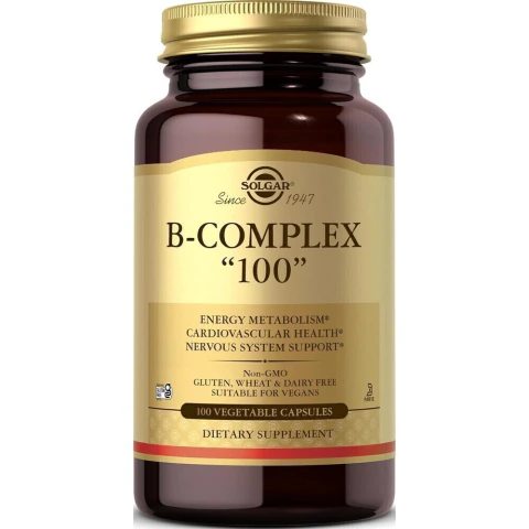 Solgar Complejo B 100 100 Cápsulas Vegetales
