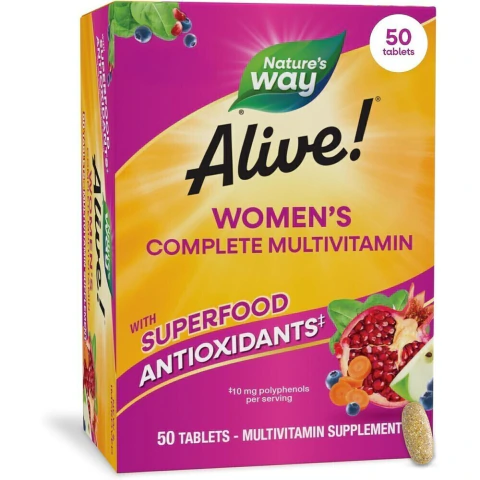 Nature's Way Alive Multivitamínico Mujer 50 Tabs