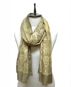 CHALINA ESTAMPADA CON BULGAROS BICOLOR
