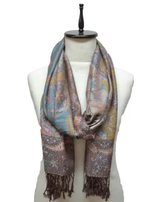 PASHMINA YACKARD CON FLECOS en internet