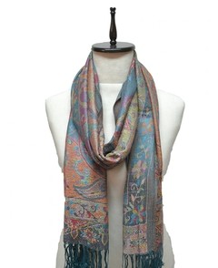 PASHMINA YACKARD CON FLECOS