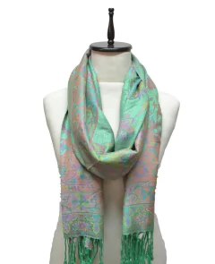 Imagen de PASHMINA YACKARD CON FLECOS