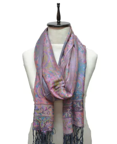 PASHMINA YACKARD CON FLECOS - ANTEPRIMA 