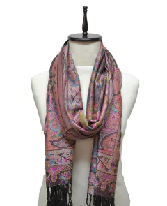 PASHMINA YACKARD CON FLECOS en internet