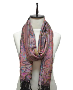 PASHMINA YACKARD CON FLECOS - tienda online