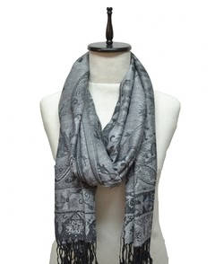 PASHMINA YACKARD CON FLECOS - ANTEPRIMA 