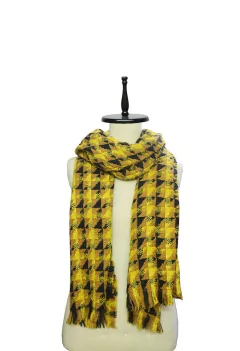 BUFANDA TEJIDA GEOMETRICA - ANTEPRIMA 