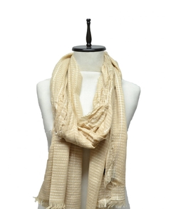 Imagen de PASHMINA ALGODON CON PESPUNTES