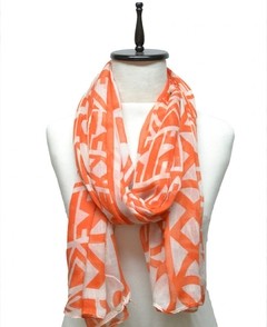 PASHMINA ESTAMPADA BICOLOR - ANTEPRIMA 