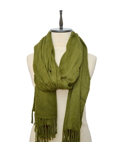 Imagen de PASHMINA LISA CON FLECOS