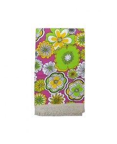 LONA 100% CANVAS ESTAMPADO CON FLECOS DOBLE ANCHO Y GRUESA en internet