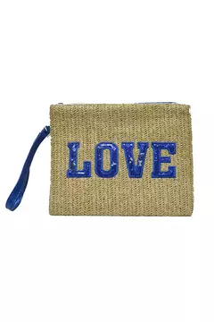 Imagen de SOBRE/PORTACOSMETICOS BORDADO LOVE