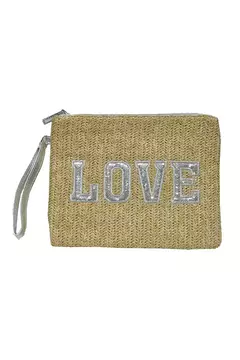 SOBRE/PORTACOSMETICOS BORDADO LOVE - comprar online