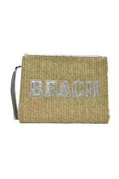 SOBRE/PORTACOSMETICOS BORDADO BEACH - ANTEPRIMA 