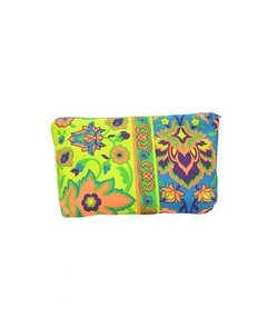 PORTACOSMETICOS DE LONA ESTAMPADA EN FLORES - ANTEPRIMA 